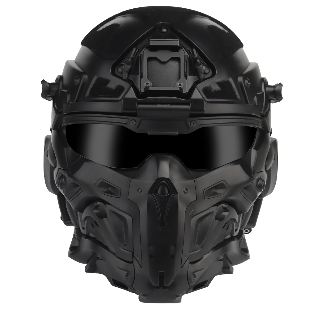 Anti Pollution Mask - Helm Pelindung Serangan Taktis, Helm Modular