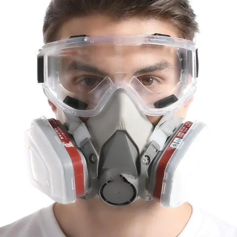 Dust Mask Construction - 6200 Masker Gas Respirator Setengah Wajah