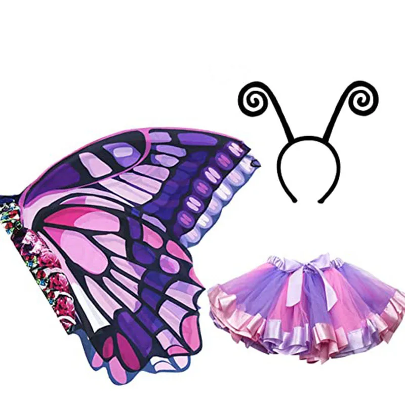 Kids Face Mask - Rok masker Tutu sayap kupu-kupu anak