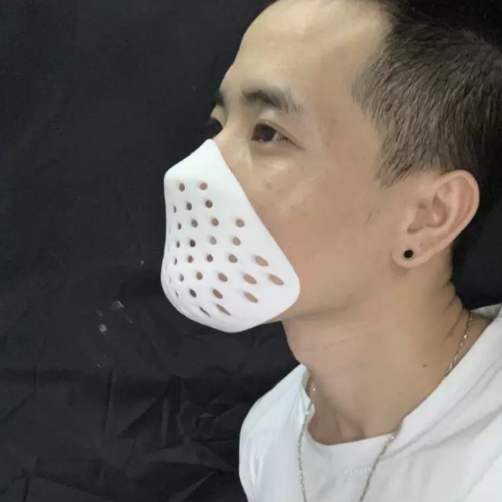 Masker Setengah Wajah 3D Spide - Silicone Mask Bracket ulasan dan harga