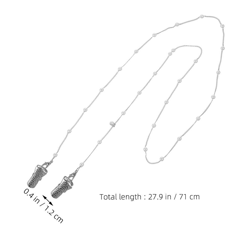 2 buah Rantai Kacamata Berhias - Mask Chain Holder ulasan dan harga