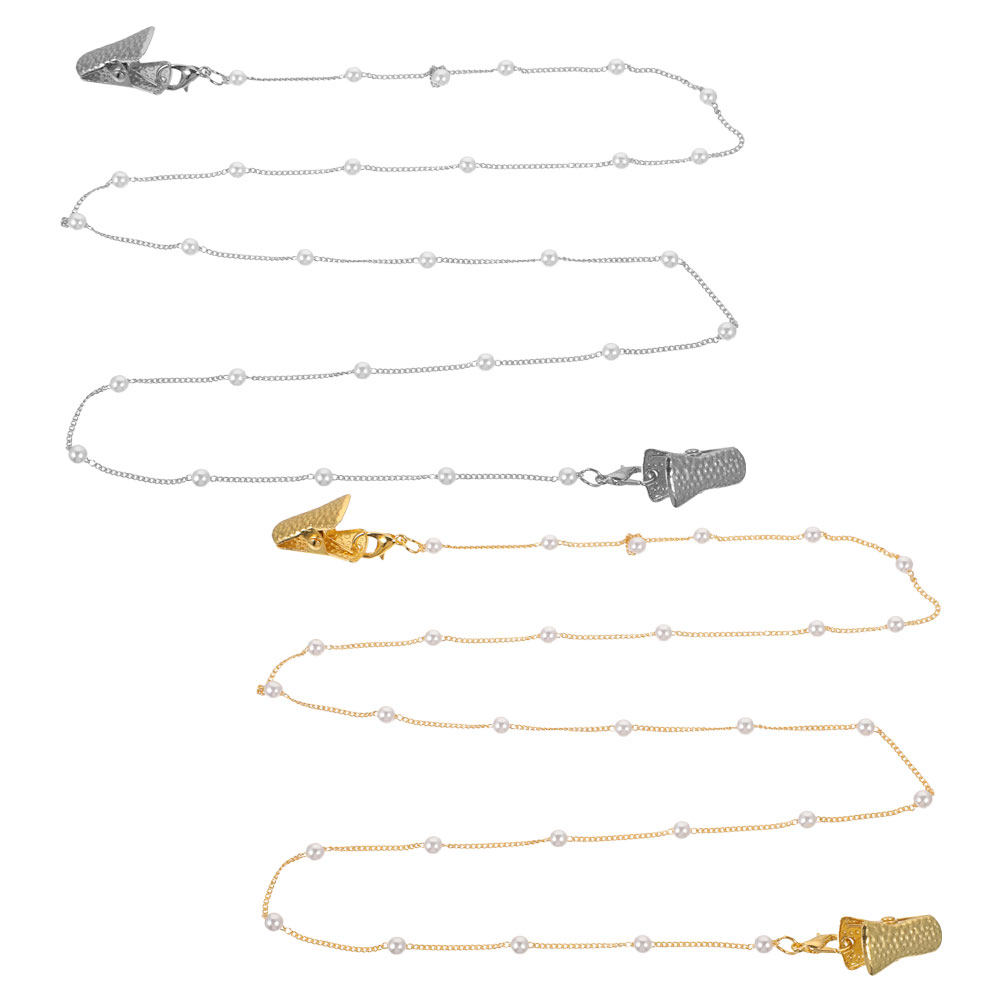 2 buah Rantai Kacamata Berhias - Mask Chain Holder ulasan dan harga