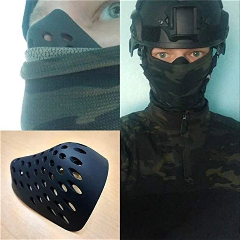 Topeng Halloween Setengah Waja - Silicone Mask Bracket ulasan dan harga