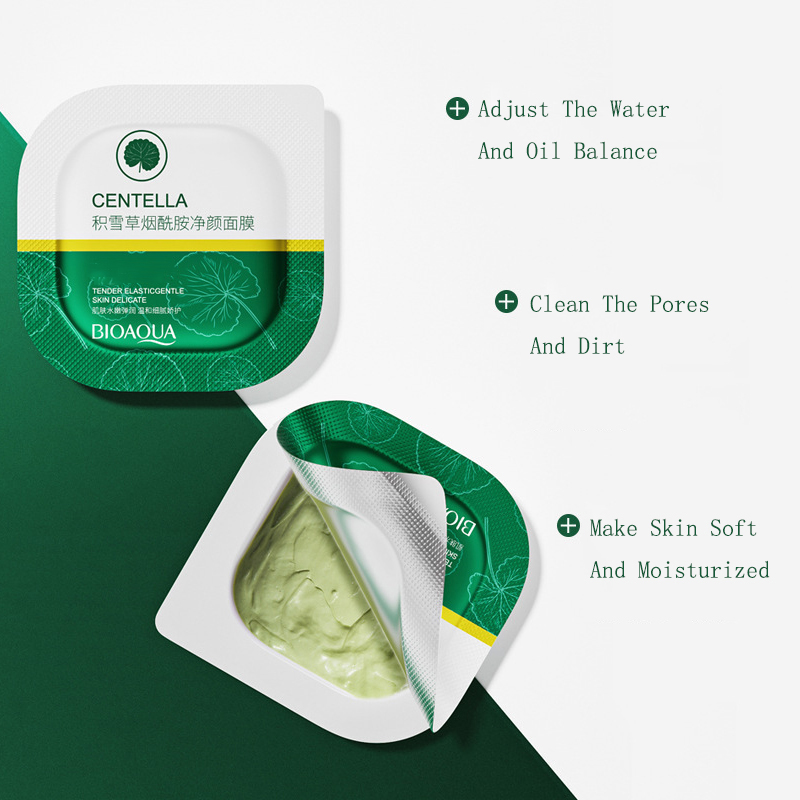 8 Buah Masker Lumpur Centella  - Dust Mask Construction ulasan dan harga