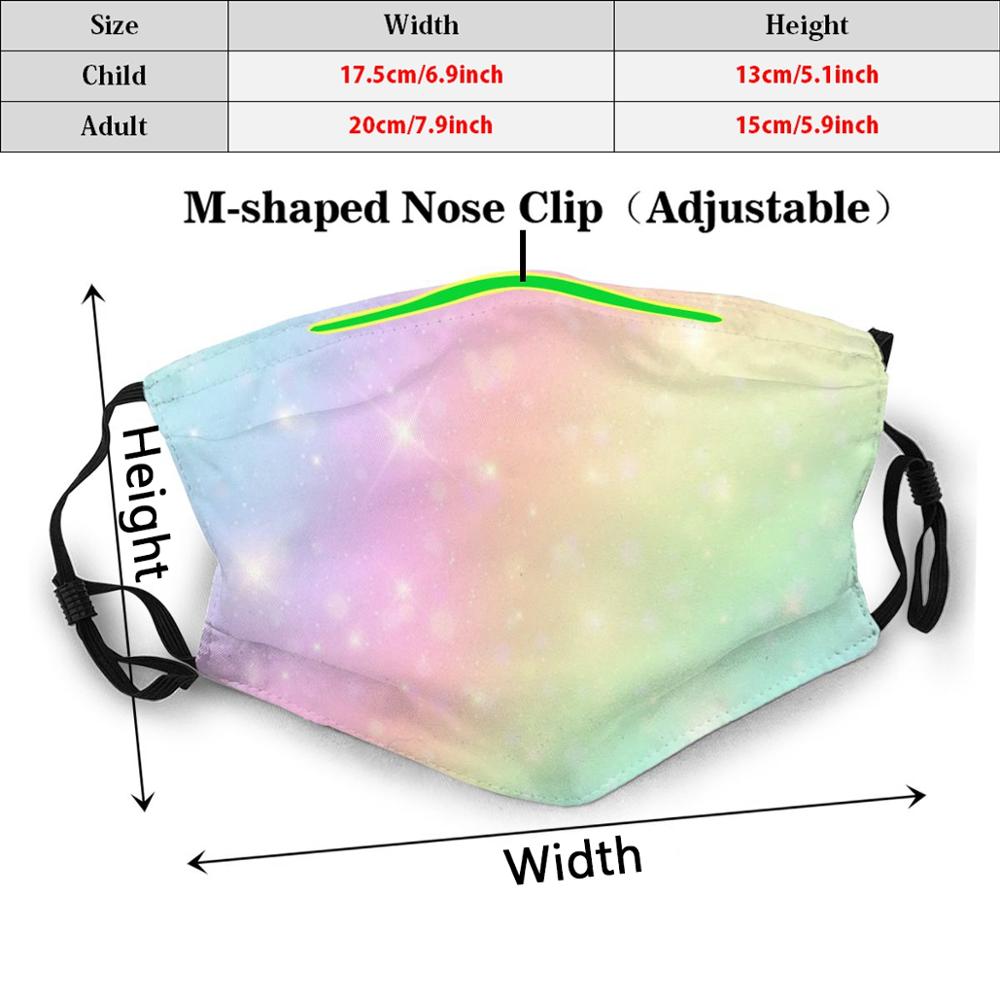 Masker Wajah Unicorn Pastel Sk - Kids Face Mask ulasan dan harga