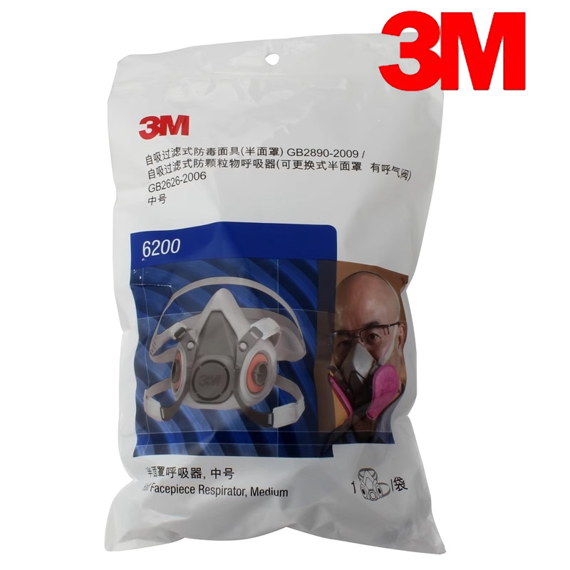 Masker Gas Setengah Wajah 3M62 - Dust Mask Construction ulasan dan harga